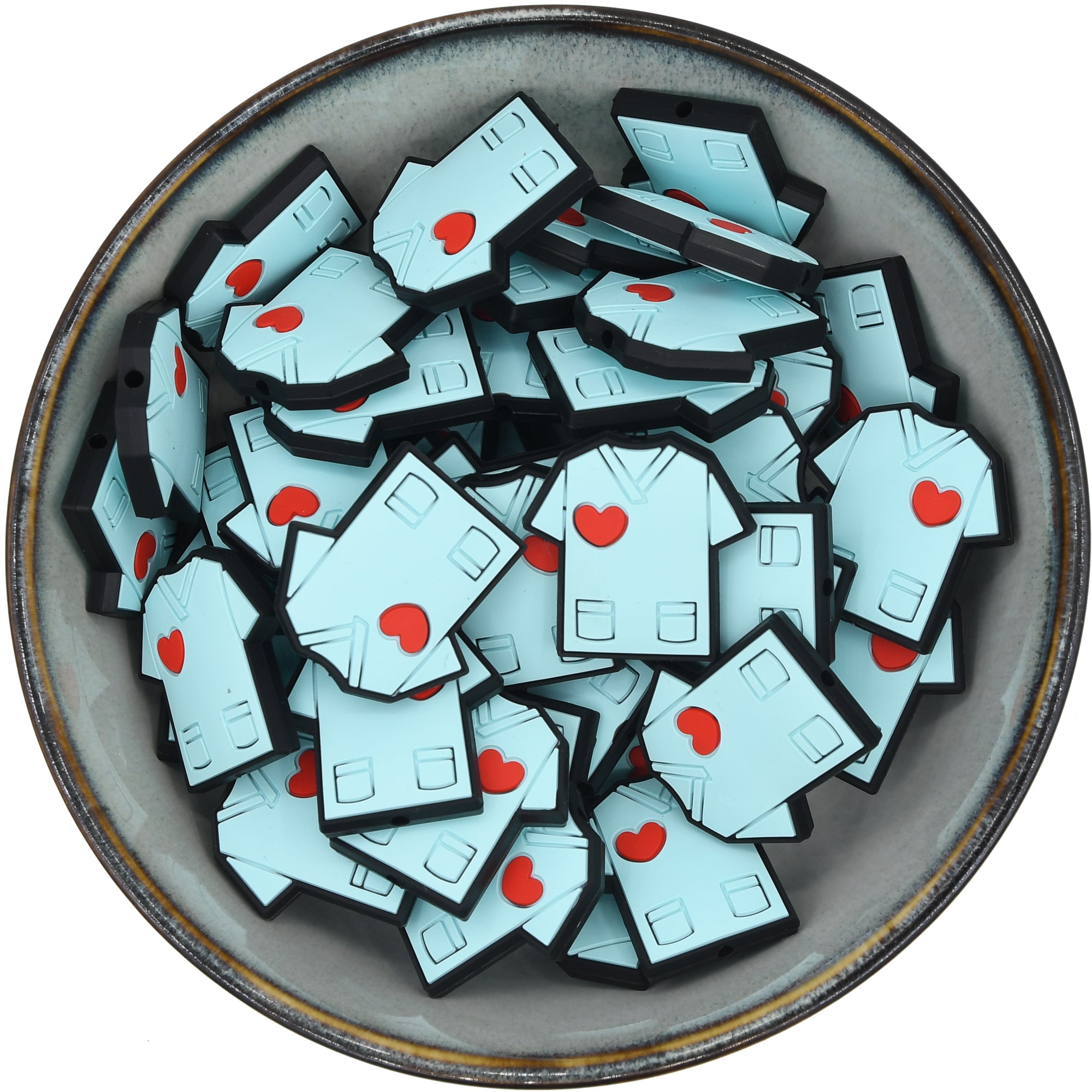 Siliconen Figuurkraal in de vorm van een verpleeguniform