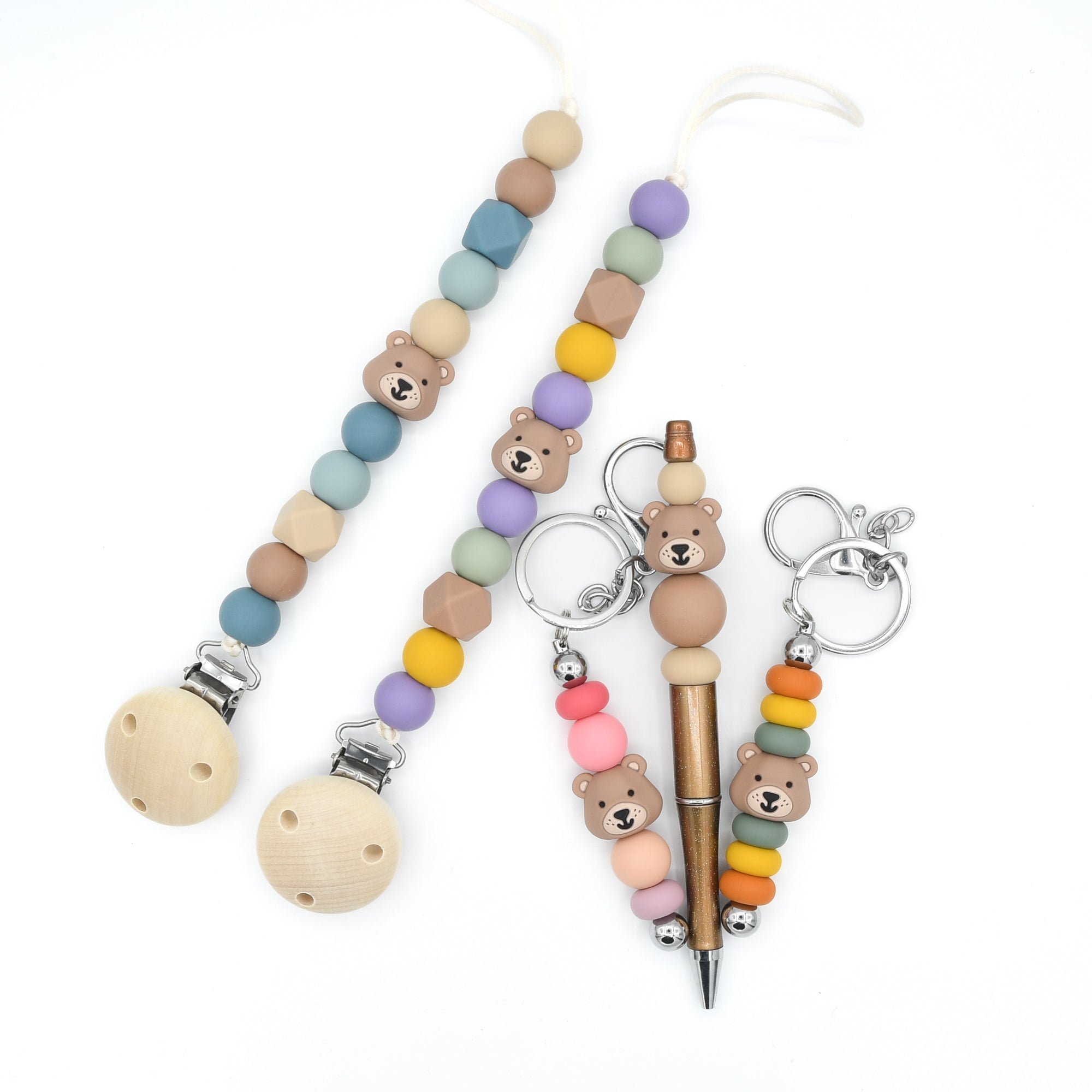 Siliconen Kraal Teddy Beertje