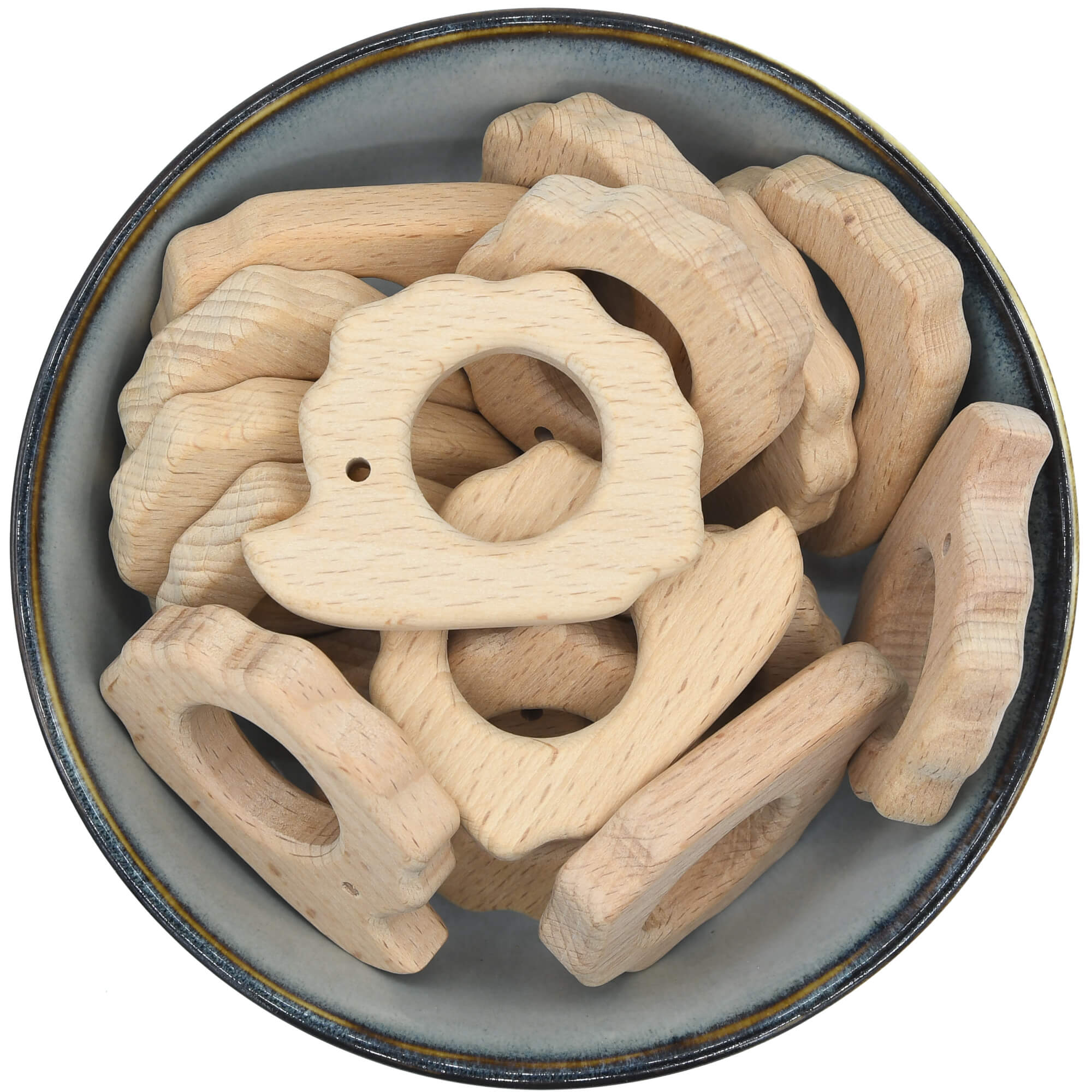 Houten hanger in de vorm van een egel