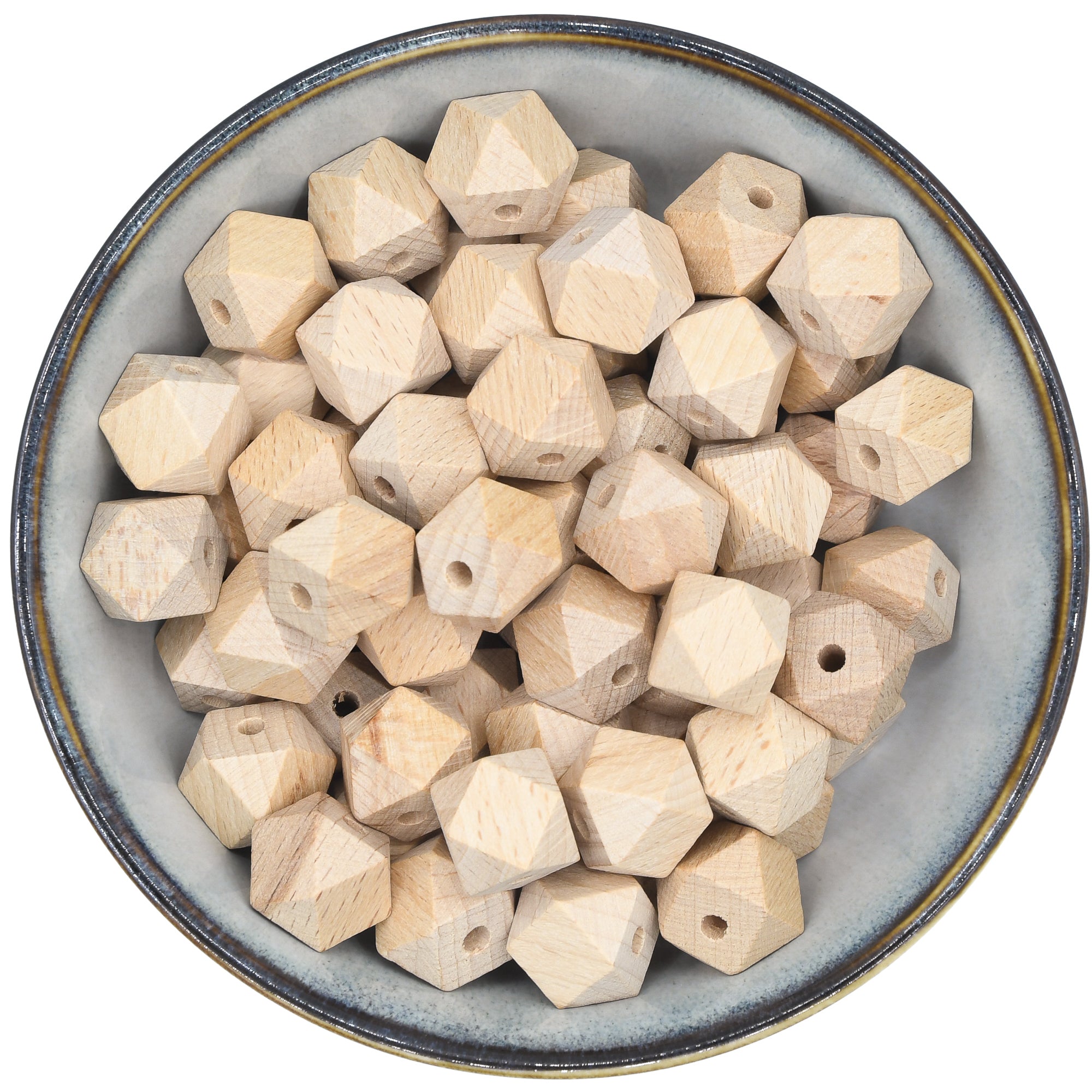 Houten hexagon van 16 mm