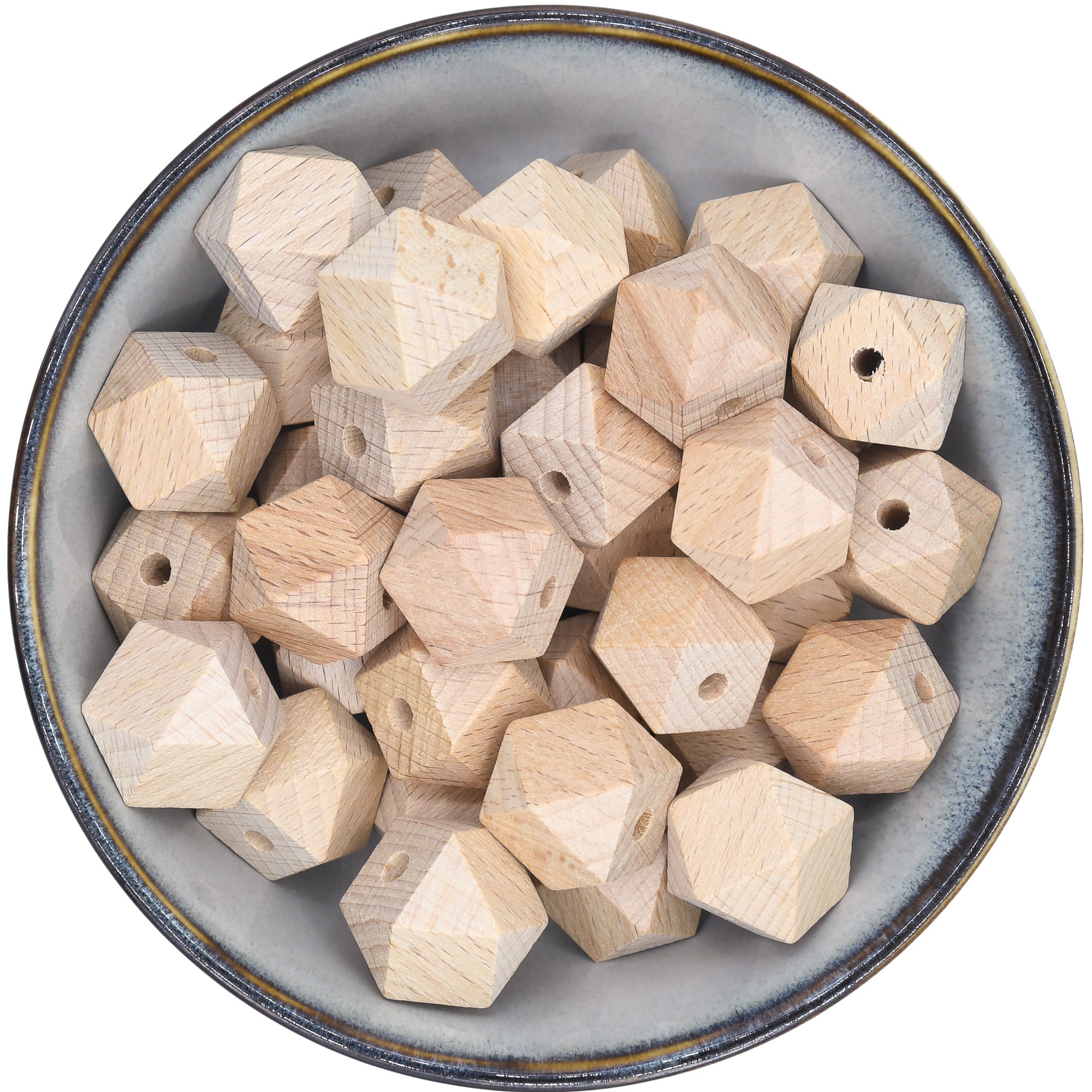 Houten Hexagon van 22 mm