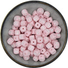 Siliconen Letterkraal 12 mm Roze - Z