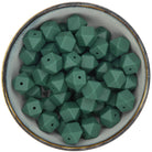 Siliconen mhexagon van 17 mm in de donkergroene kleur Forest Green