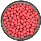 Ronde siliconen kraal van 12 mm in de kleur Sorbet