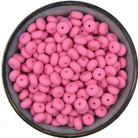 Siliconen kraal abacus van 14 mm in de kleur Sweet Pink