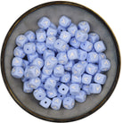 Siliconen Letterkraal 12 mm Zachtblauw - A
