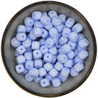 Siliconen Letterkraal 12 mm Zachtblauw - K