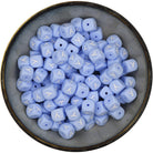 Siliconen Letterkraal 12 mm Zachtblauw - Y