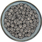 Siliconen Kraal panterprint Abacus 14 mm